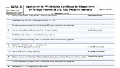 Who Files Form 8288-B