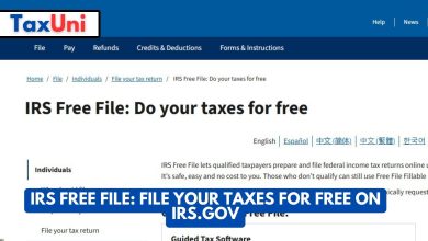 IRS Free File File Your Taxes for Free on IRS.gov
