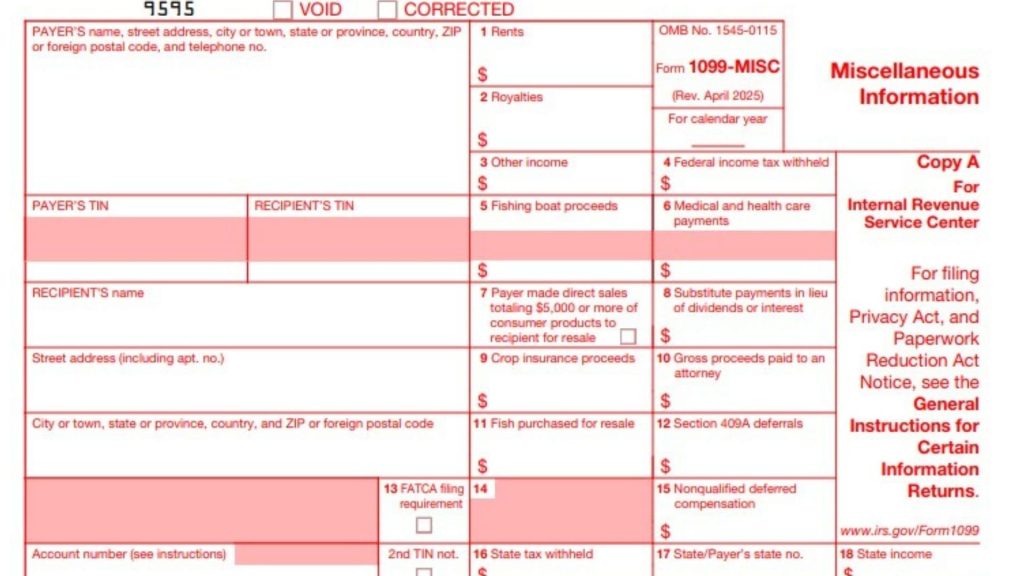 What is the Difference Between 1099-MISC and 1099-NEC? 3 1099-MISC Form