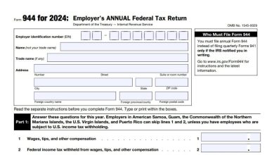 Tax Form 944 Not Filing Penalty Amount If There Is No Income At All What You Need To Know
