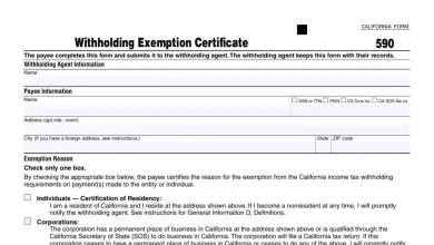 California Form 590 30 California Form 590