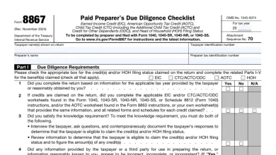 Form 8867 1 Form 8867