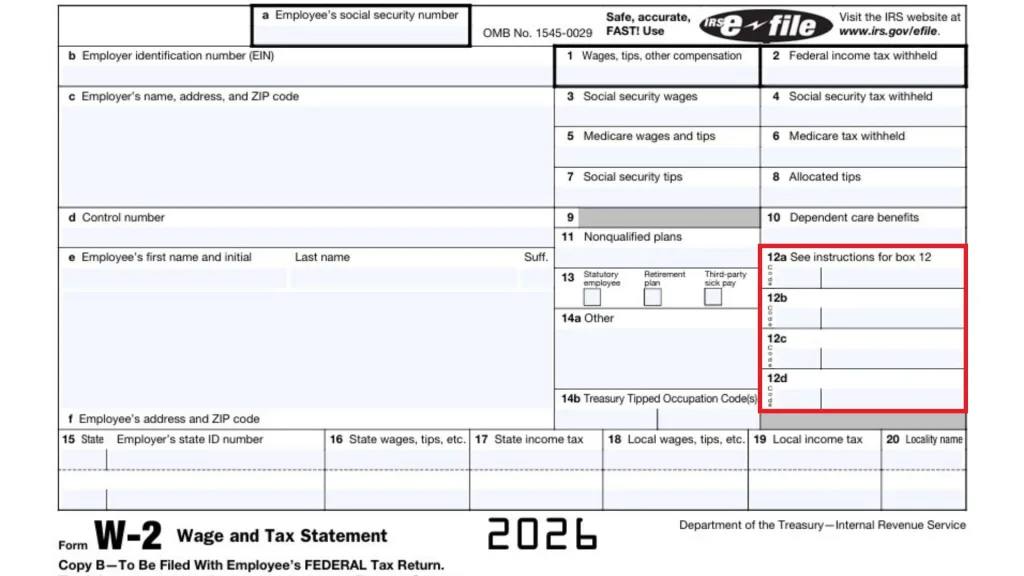 W-2 Explanation: How To Read Your Wage And Tax Statement Like A Pro 5 Box 12 (Codes That Explain “Hidden” Details)