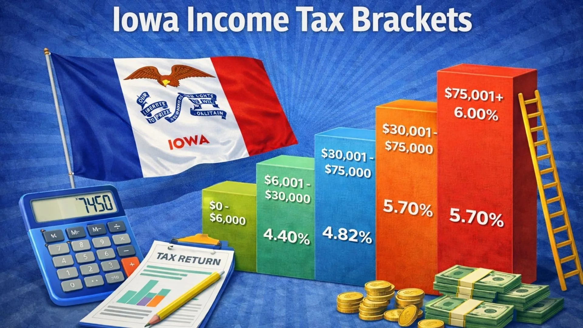 Iowa Income Tax Brackets 1 Iowa Income Tax Brackets