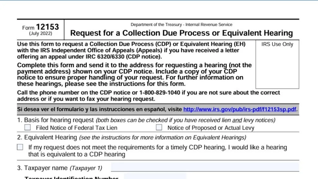 Where To Mail My Form 12153 2 Sending By Certified Mail Form 12153