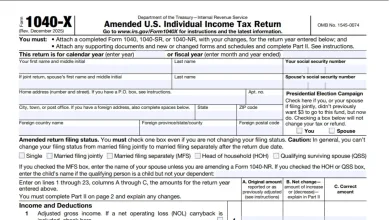 Form 1040-X Instructions 16 Form 1040-X Instructions