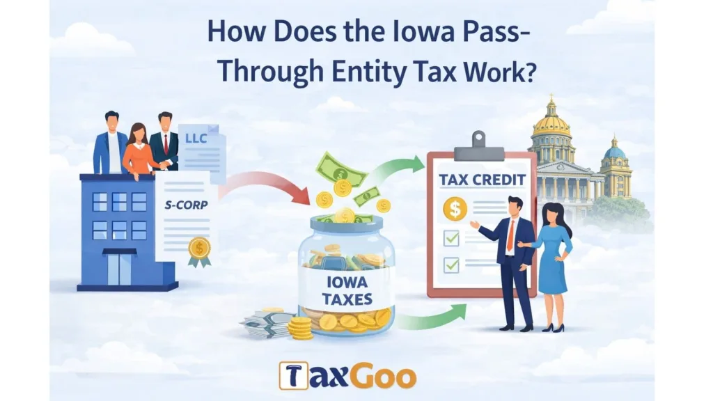 Iowa Pass-Through Entity Tax 2 How Does the Iowa Pass-Through Entity Tax Work