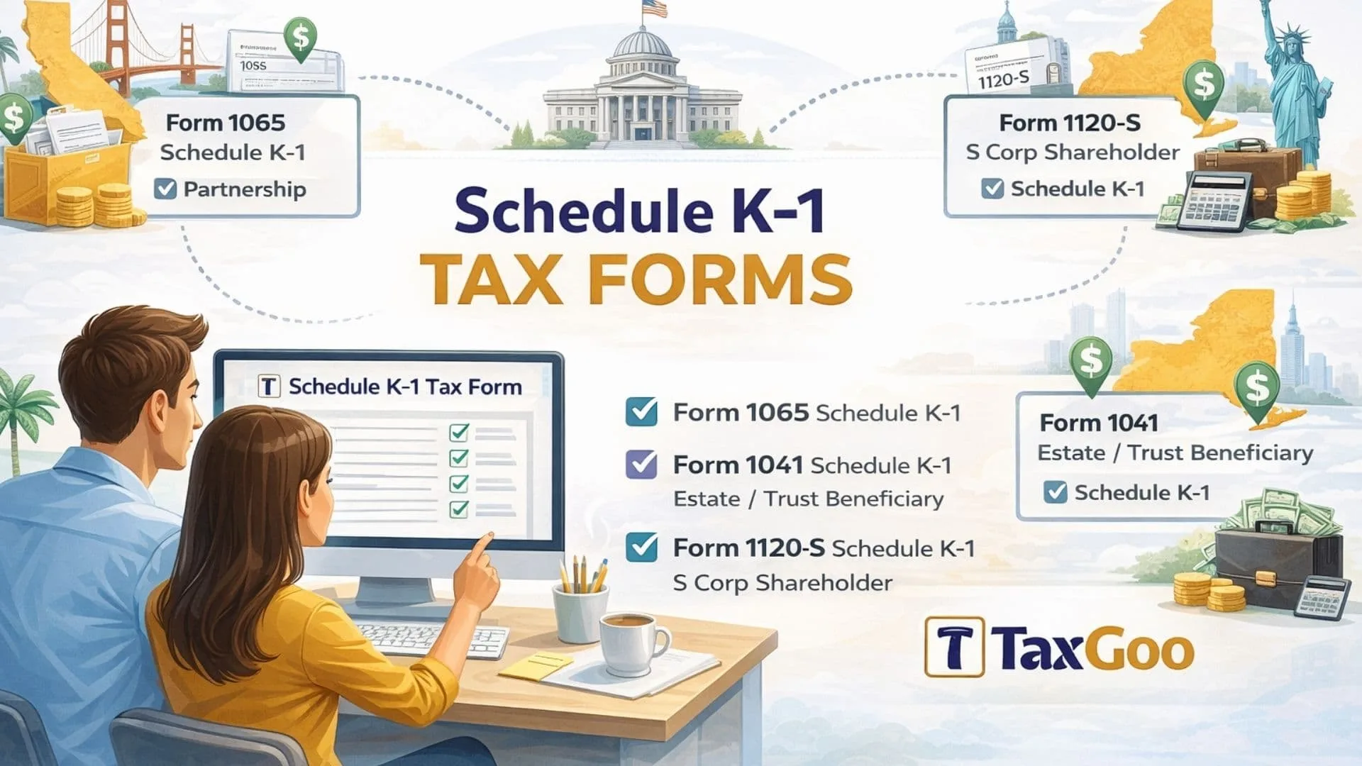 Schedule K-1 Tax Forms 1 Schedule K-1 Tax Forms