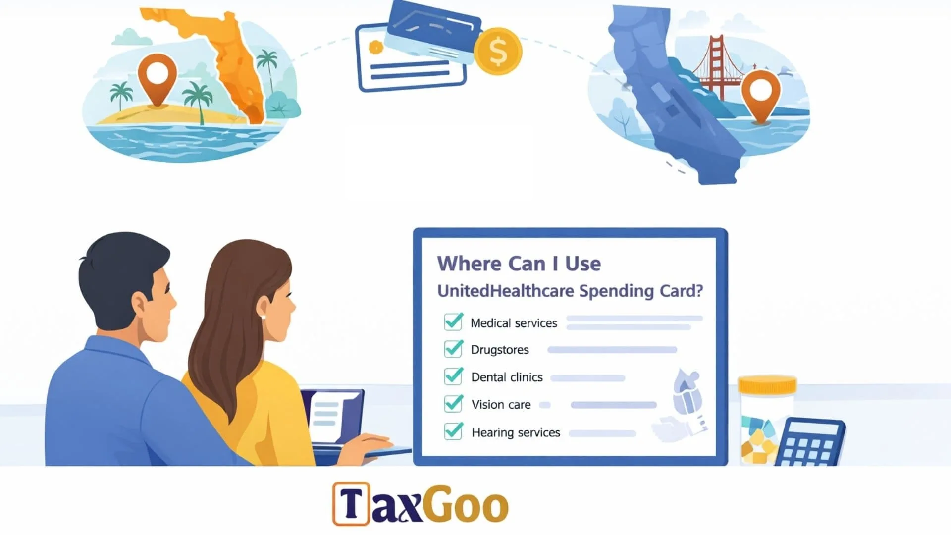 Where Can I Use UnitedHealthcare Spending Card? 1 Where Can I Use UnitedHealthcare Spending Card 2