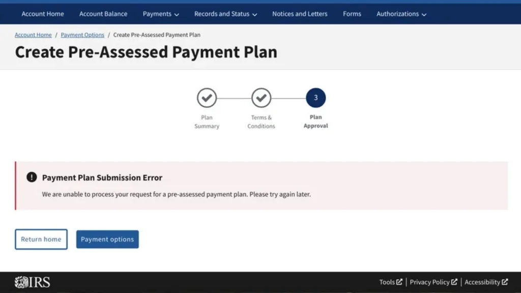 You Are Not Eligible To Create A Pre-Assessed Payment Plan C” What It Means? 3 Common Reasons You May Not Be Eligible Right Now