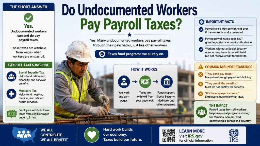 Do Illegal Immigrants Pay Income Tax? 2 Do Undocumented Workers Pay Payroll Taxes