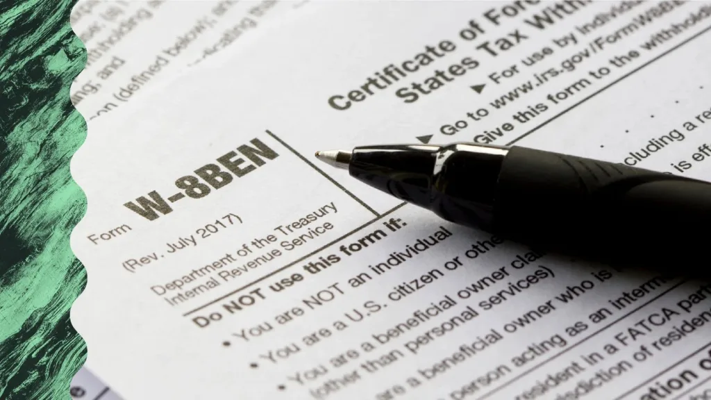 Form W-8BEN-E for Foreign-Owned LLC Disregarded Entity 2 What Form W-8BEN-E Is Generally Used For