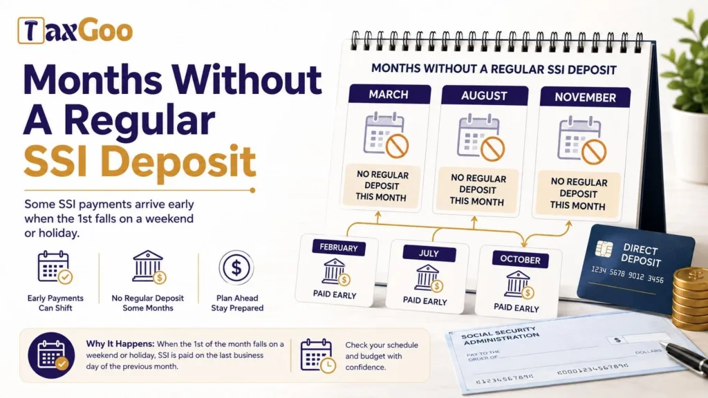 SSI Payment Schedule 2 Months Without A Regular SSI Deposit