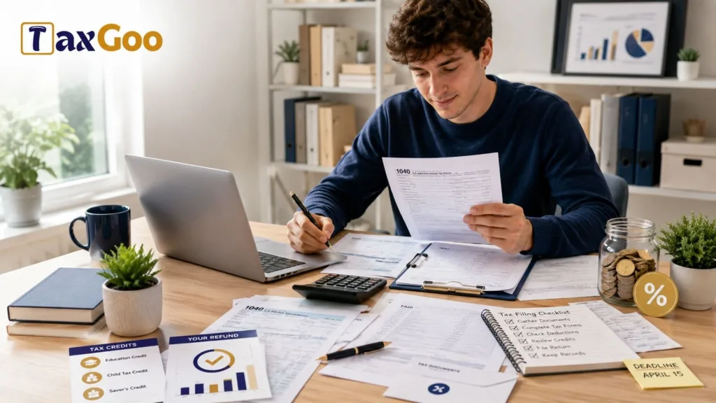 How Are On-Campus Jobs Taxed? 2 Filing Your Return, Forms And Credits - How Are On-Campus Jobs Taxed