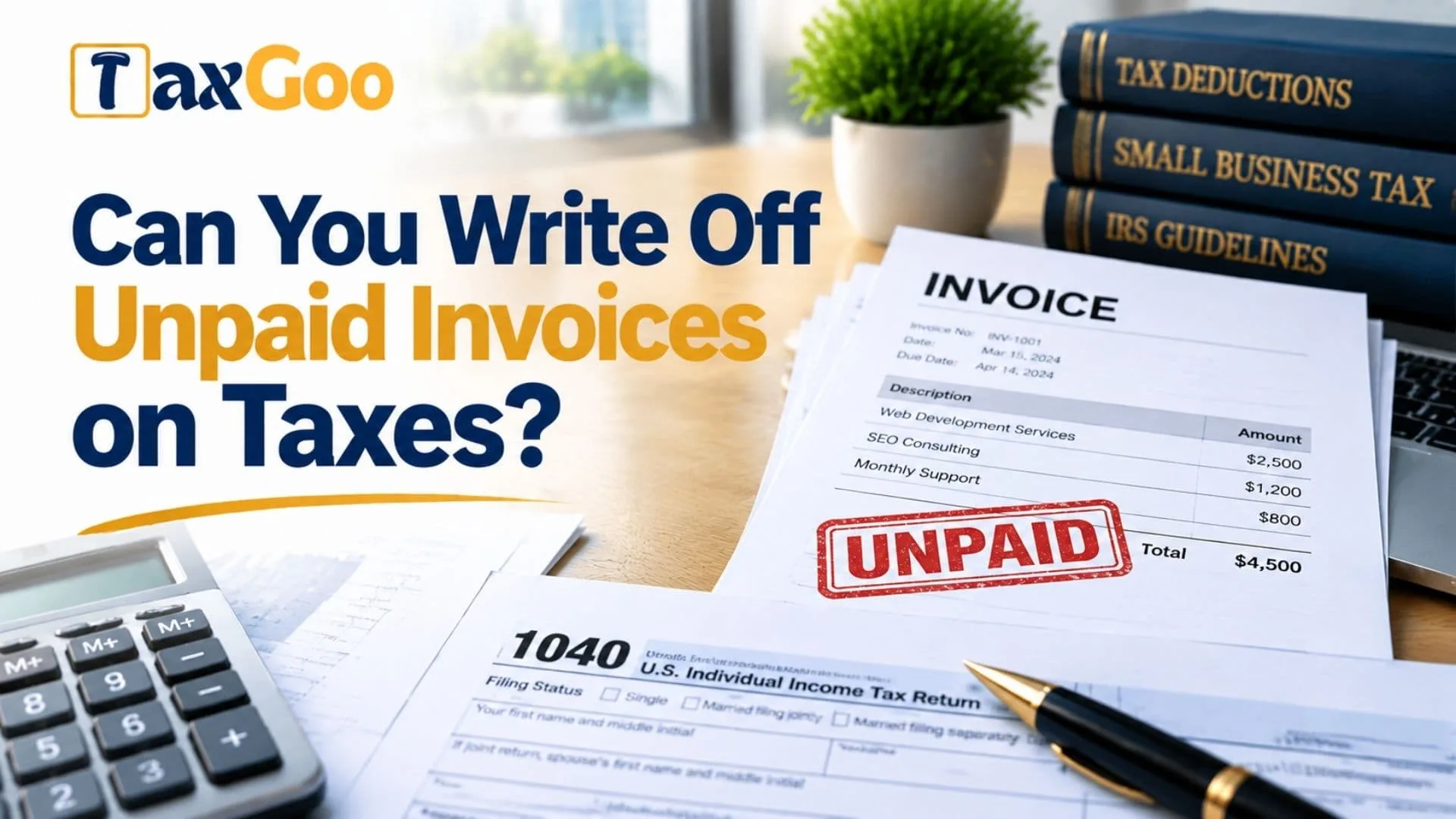 Can You Write Off Unpaid Invoices On Taxes? 1 Can You Write Off Unpaid Invoices on