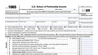 Form 1065 Instructions 24 Form 1065 Instructions
