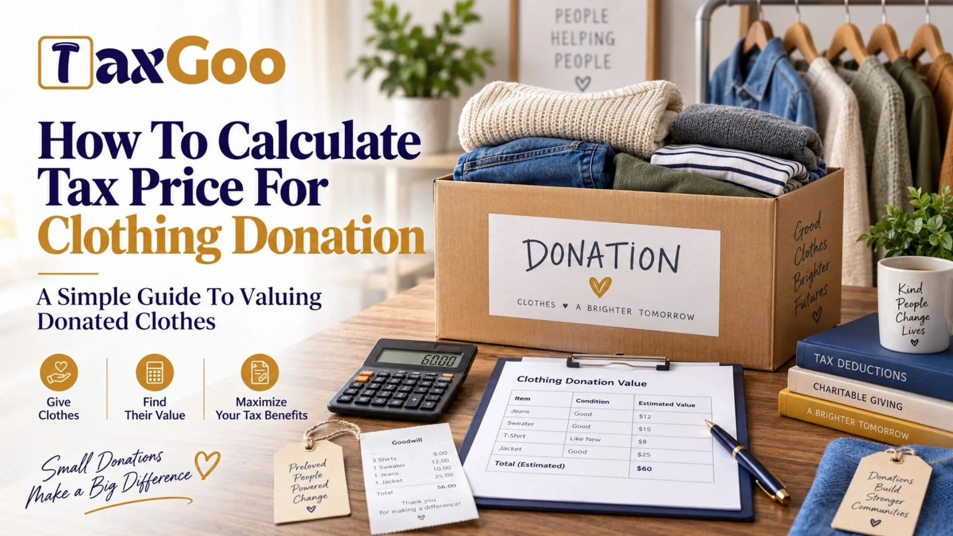 How To Calculate Tax Price For Clothing Donation: A Simple Guide For Donors 1 How To Calculate Tax Price For Clothing Donation A Simple Guide For Donors