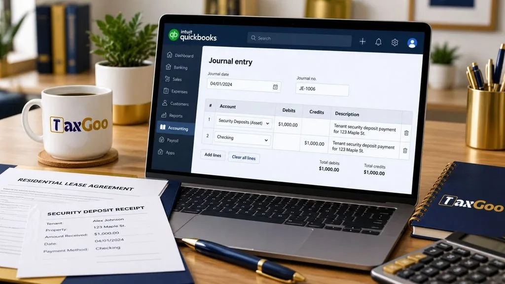 How to Record a Security Deposit Payment in QuickBooks Online 2 How To Record A Security Deposit Refund