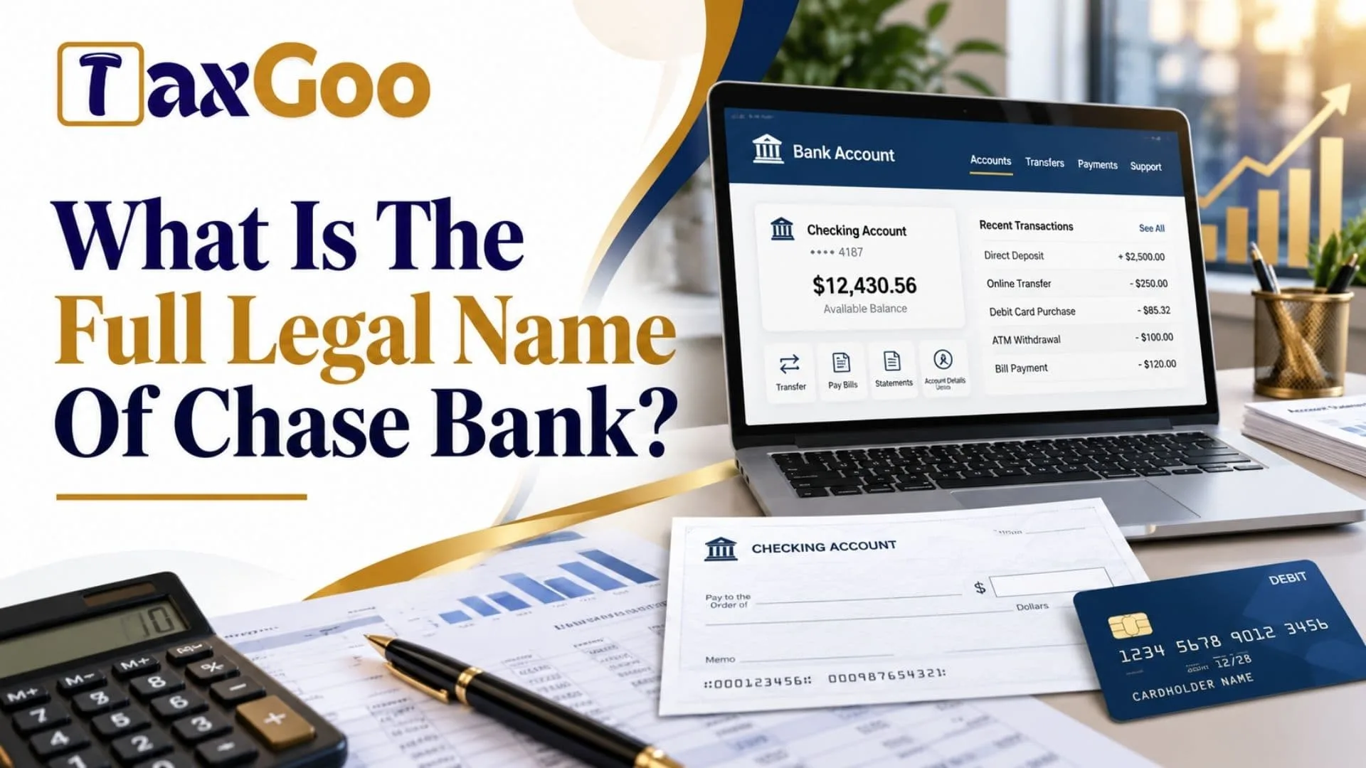 What Is The Full Legal Name Of Chase Bank? 1 What Is The Full Legal Name Of Chase Bank